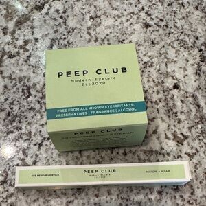 Peep club eye balm and lid stick
